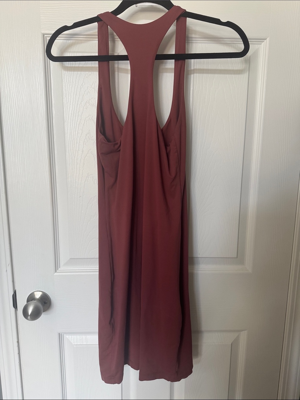 Babaton Rust Racerback Tank Dress - Picture 3 of 4
